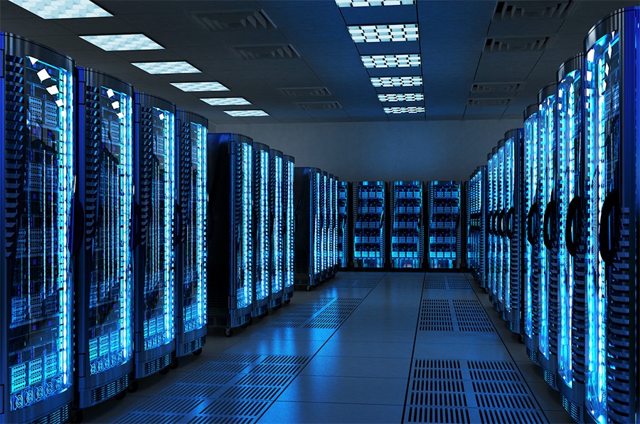 Image of a server room.